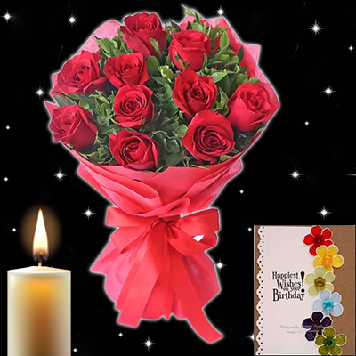 "Midnight Surprise Flowers - codeMF02 - Click here to View more details about this Product